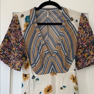 Free people floral mini